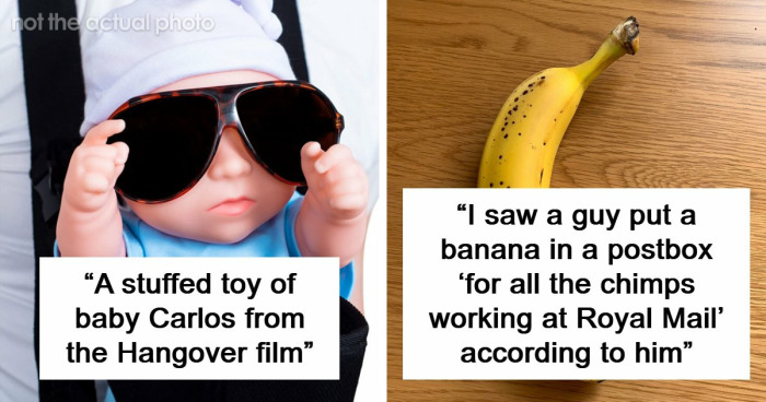 42 Of The Weirdest Packages Mailmen Found In Postboxes Or Had To Deliver