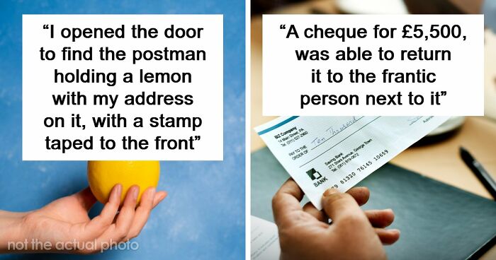 42 Of The Weirdest Packages Mailmen Found In Postboxes Or Had To Deliver