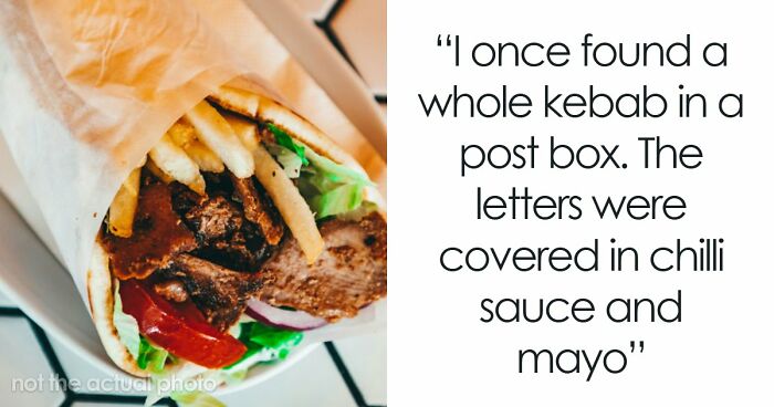 42 Of The Weirdest Packages Mailmen Found In Postboxes Or Had To Deliver
