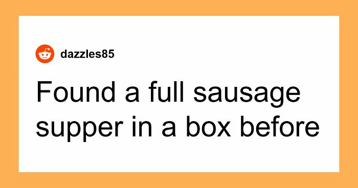 42 Of The Weirdest Packages Mailmen Found In Postboxes Or Had To Deliver