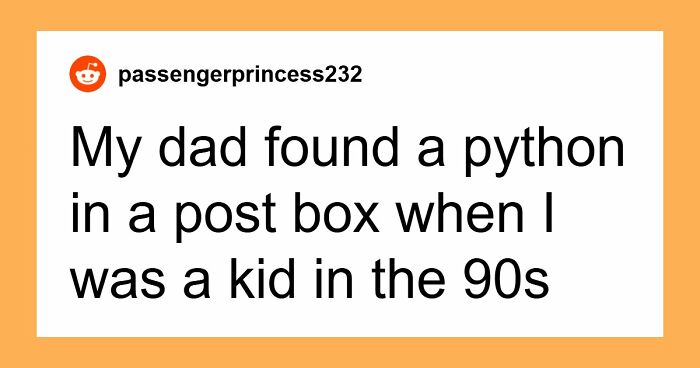 42 Of The Weirdest Packages Mailmen Found In Postboxes Or Had To Deliver