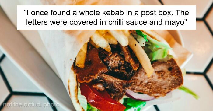 42 Of The Weirdest Packages Mailmen Found In Postboxes Or Had To Deliver