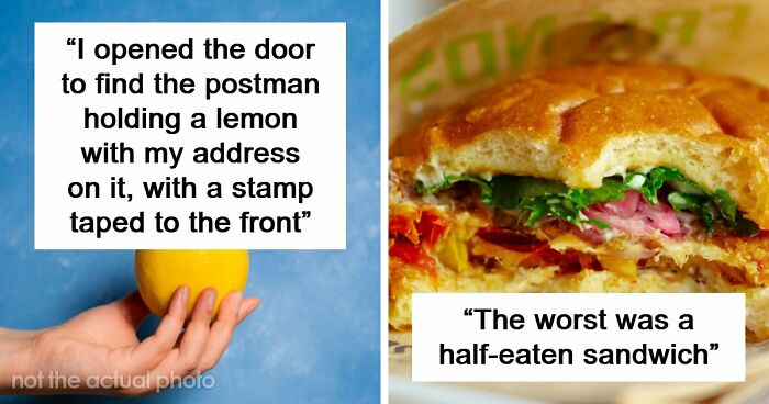 42 Of The Weirdest Packages Mailmen Found In Postboxes Or Had To Deliver