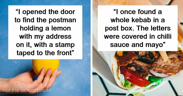42 Of The Weirdest Packages Mailmen Found In Postboxes Or Had To Deliver
