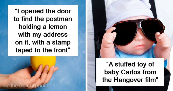 42 Of The Weirdest Packages Mailmen Found In Postboxes Or Had To Deliver