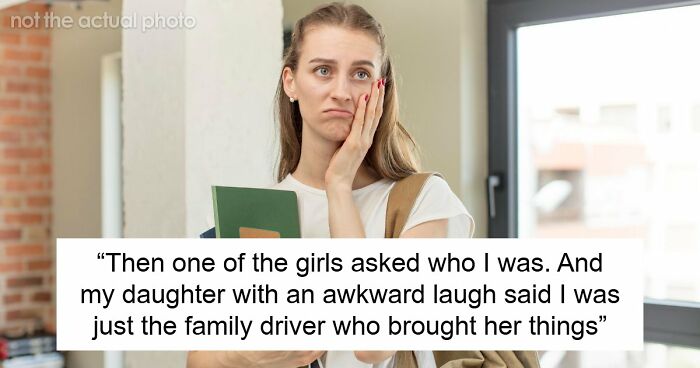 Daughter Lies To Friends Saying Dad Was The “Family Driver”, He Decides To Cut Off Her College Fund