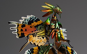 Amsterdam-Based Artist Creates Surreal Sculptures Inspired By Fairies, Flowers, Skeletons, And Insects (33 Pics)