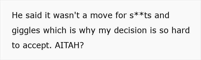 Text expressing difficulty accepting teen's decision prioritizing education