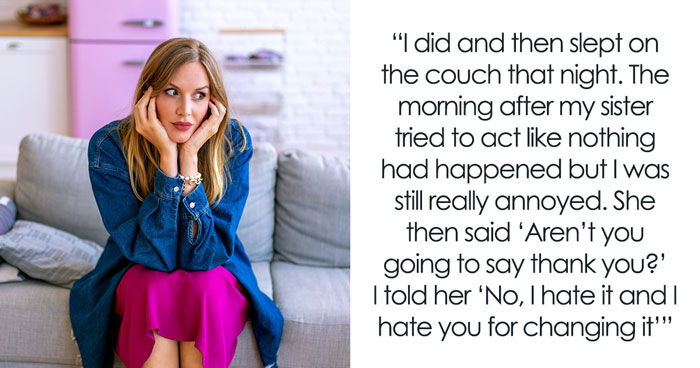 Sister Redecorates Sibling’s Room As A Surprise, Gets Told “I Hate You” When They Come Home