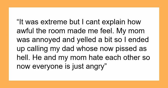 Sibling Comes Home To A Brand-New Room Thanks To Designer Sis, Blows Up While Sis Waits For Praise