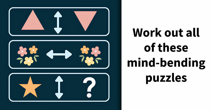 “Can You Beat This Cognitive Thinking Test?”: Prove It With 18 Visual Questions
