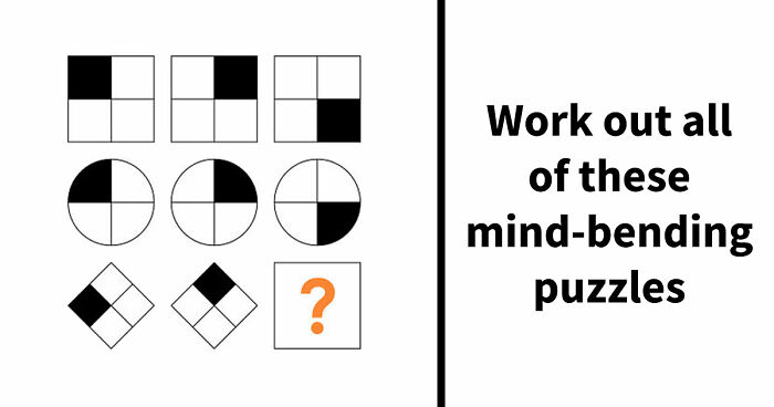 “Can You Beat This Cognitive Thinking Test?”: Prove It With 18 Visual Questions