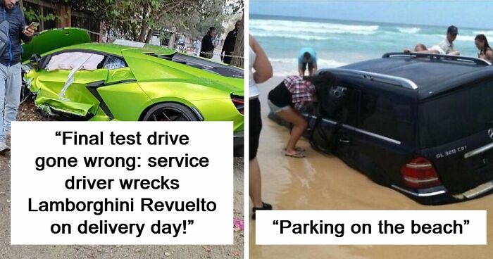 55 Accidents And Fails That Left Bystanders Muttering: “That Looked Expensive” (New Pics)