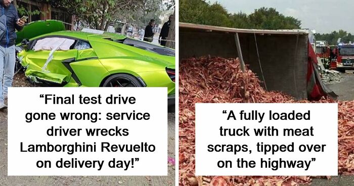55 Accidents And Fails That Left Bystanders Muttering: “That Looked Expensive” (New Pics)