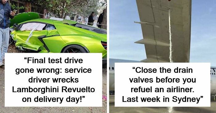 55 Accidents And Fails That Left Bystanders Muttering: “That Looked Expensive” (New Pics)