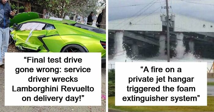 55 Accidents And Fails That Left Bystanders Muttering: “That Looked Expensive” (New Pics)