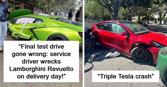 55 Accidents And Fails That Left Bystanders Muttering: “That Looked Expensive” (New Pics)