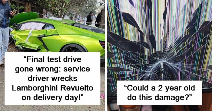 55 Accidents And Fails That Left Bystanders Muttering: “That Looked Expensive” (New Pics)