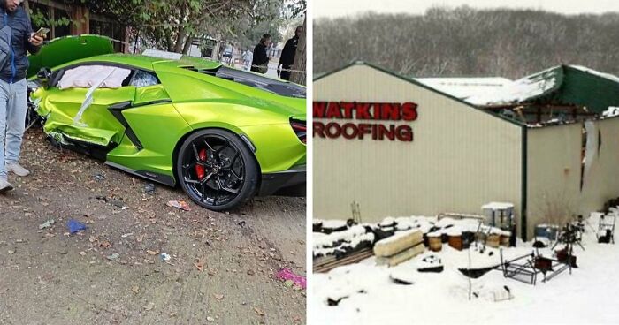 55 Accidents And Fails That Left Bystanders Muttering: “That Looked Expensive” (New Pics)
