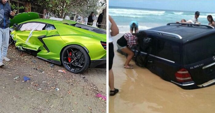 55 Accidents And Fails That Left Bystanders Muttering: “That Looked Expensive” (New Pics)