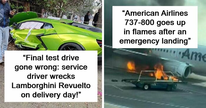 55 Accidents And Fails That Left Bystanders Muttering: “That Looked Expensive” (New Pics)