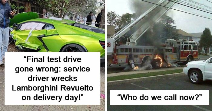 55 Accidents And Fails That Left Bystanders Muttering: “That Looked Expensive” (New Pics)