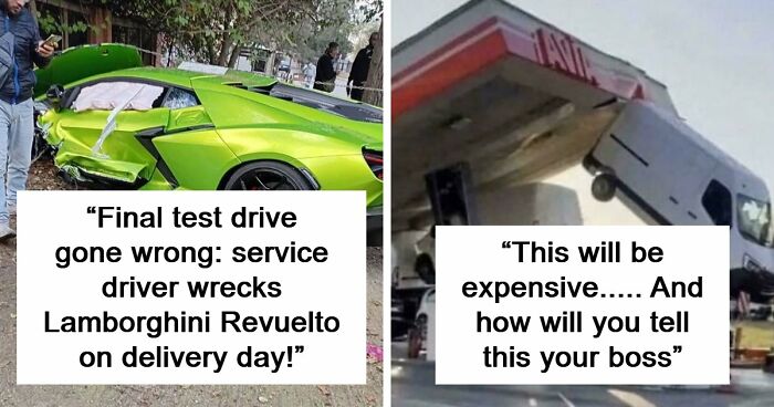 55 Accidents And Fails That Left Bystanders Muttering: “That Looked Expensive” (New Pics)