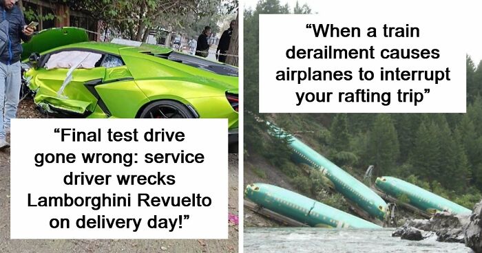 55 Accidents And Fails That Left Bystanders Muttering: “That Looked Expensive” (New Pics)
