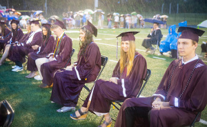 Parents Call Out High School Over Graduation In Pouring Rain, But Netizens Have Little Sympathy