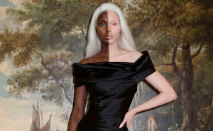 Model Goes Viral For Her Strikingly Unusual Skin Coloration, But There's A Twist