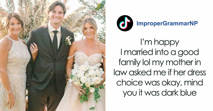 MIL Picks The Worst Possible Dress To Son’s Wedding, Gets Offended They Edit Her In The Photos