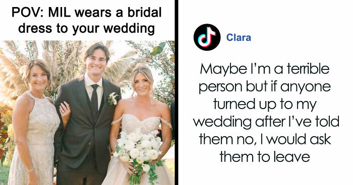 MIL Picks The Worst Possible Dress To Son’s Wedding, Gets Offended They Edit Her In The Photos