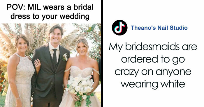 MIL Picks The Worst Possible Dress To Son’s Wedding, Gets Offended They Edit Her In The Photos