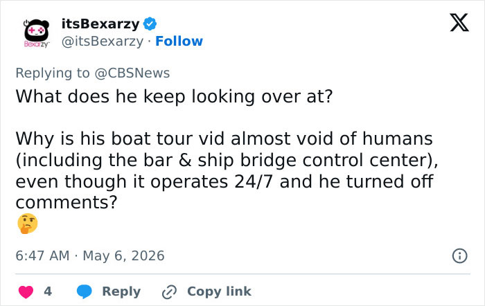 Travel Blogger Aboard Hantavirus-Stricken Cruise Trolled With Cruel Comments For 'Awkward' Video
