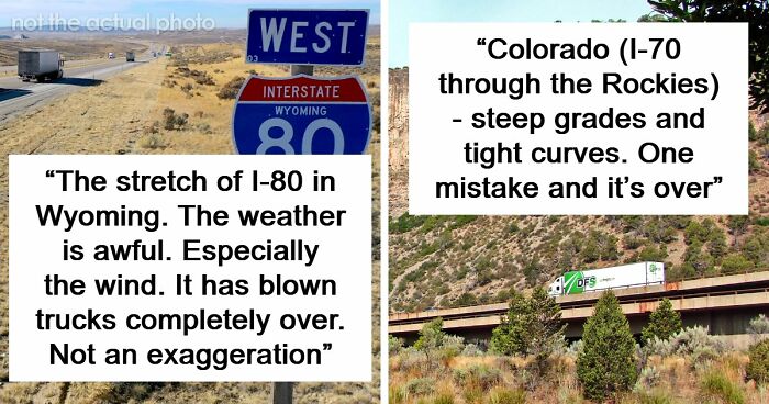 “One Mistake And It’s Over”: 61 Truckers Share Terrifying Roads That Made Them Question Their Career Choices