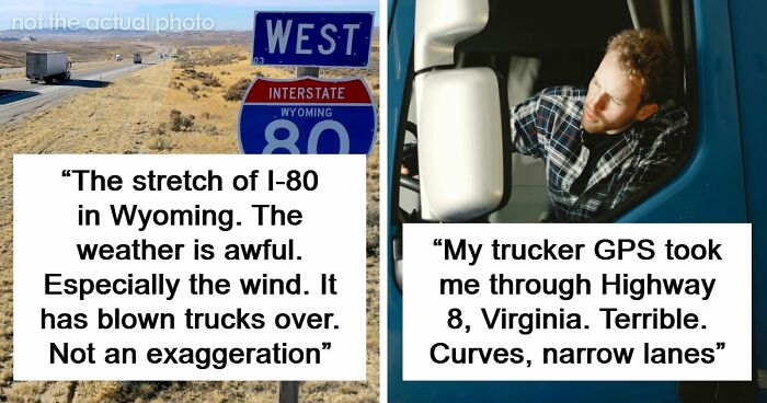 “One Mistake And It’s Over”: 61 Truckers Share Terrifying Roads That Made Them Question Their Career Choices