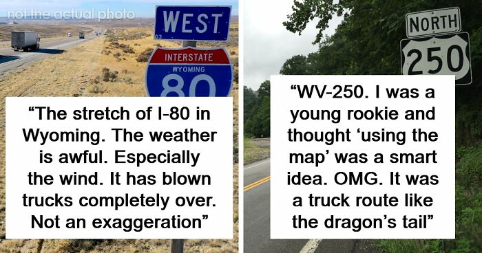 “One Mistake And It’s Over”: 61 Truckers Share Terrifying Roads That Made Them Question Their Career Choices