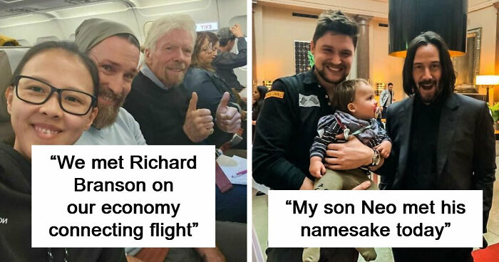 63 Wild Photos Of Celebrity Encounters That Went Way Beyond ‘They Were Nice’