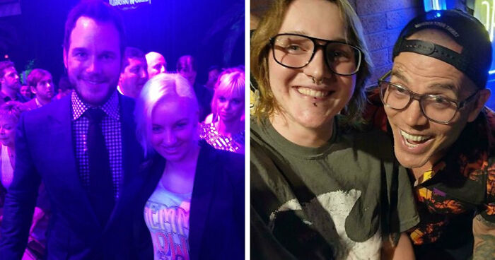 63 Wild Photos Of Celebrity Encounters That Went Way Beyond ‘They Were Nice’