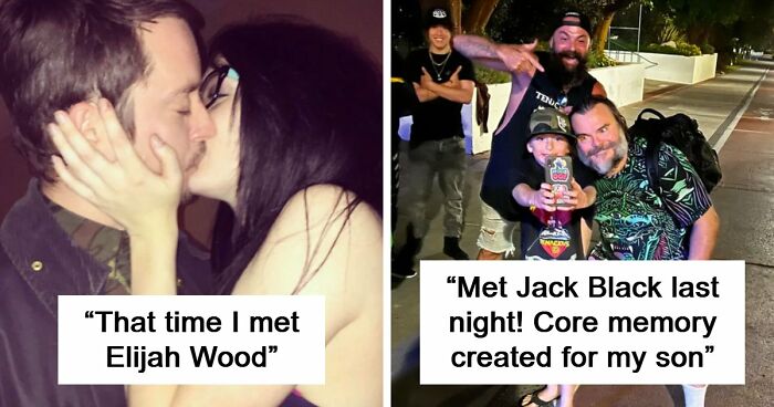 63 Wild Photos Of Celebrity Encounters That Went Way Beyond ‘They Were Nice’