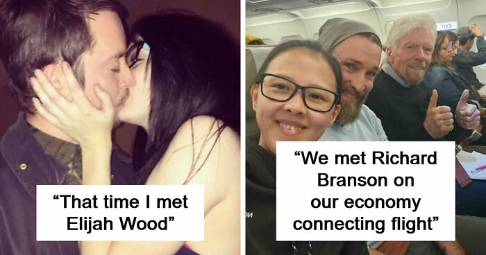 63 Wild Photos Of Celebrity Encounters That Went Way Beyond ‘They Were Nice’