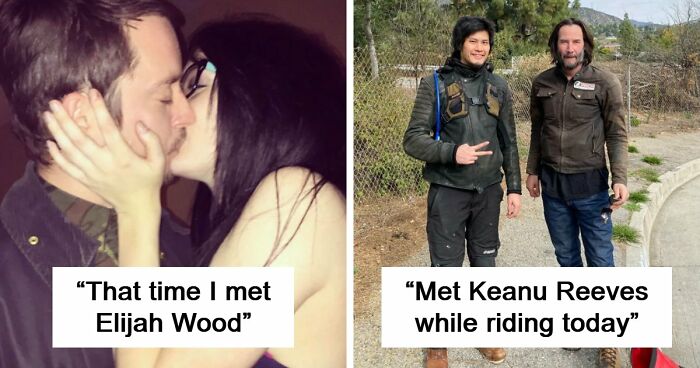 63 Wild Photos Of Celebrity Encounters That Went Way Beyond ‘They Were Nice’