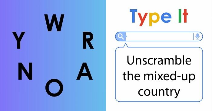 “Think You Know The World?”: Try Unscrambling These Country Names And Score 18/18