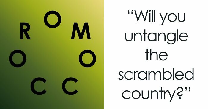 “Think You Know The World?”: Try Unscrambling These Country Names And Score 18/18