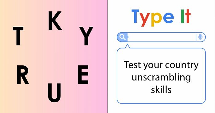 “Think You Know The World?”: Try Unscrambling These Country Names And Score 18/18