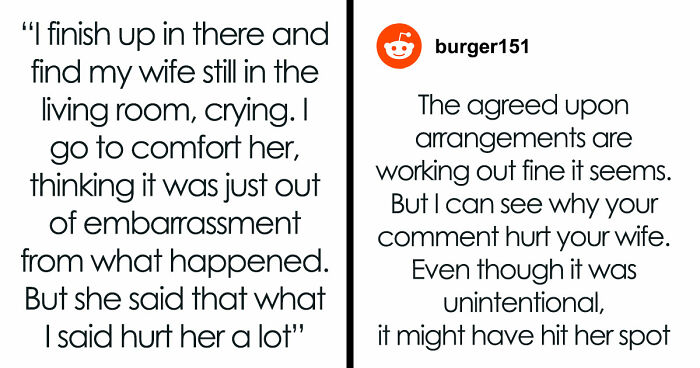 Guy Defends Household Setup To Judgmental Friends, His Breadwinner Comment Leaves His Wife In Tears