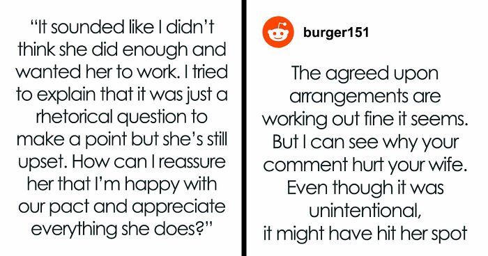 Guy Defends Household Setup To Judgmental Friends, His Breadwinner Comment Leaves His Wife In Tears
