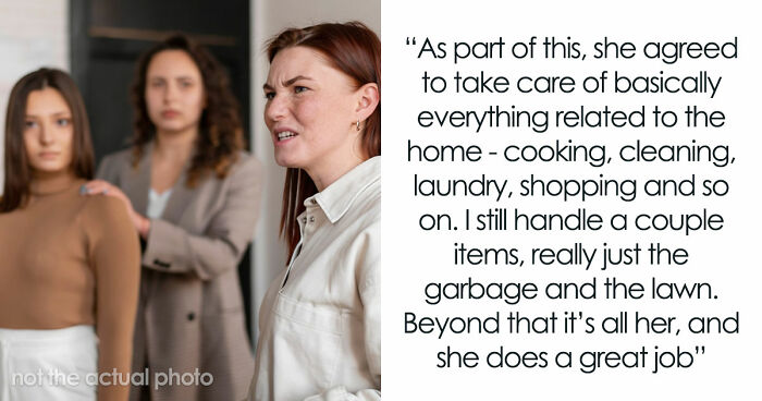 Guy Defends Household Setup To Judgmental Friends, His Breadwinner Comment Leaves His Wife In Tears