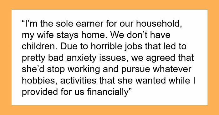 Guy Defends Household Setup To Judgmental Friends, His Breadwinner Comment Leaves His Wife In Tears
