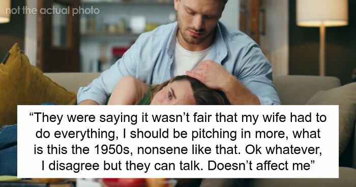 Guy Defends Household Setup To Judgmental Friends, His Breadwinner Comment Leaves His Wife In Tears